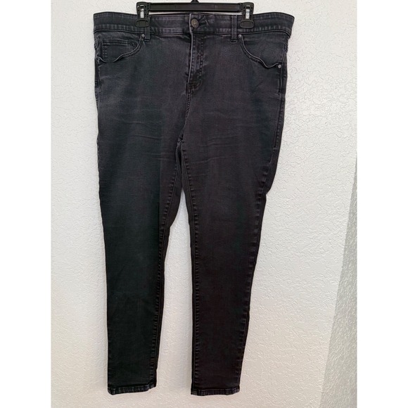 LuLaRoe Denim - LuLaRoe Women's Black‎ Wash High Waist Skinny Jeans Size 36 (18)